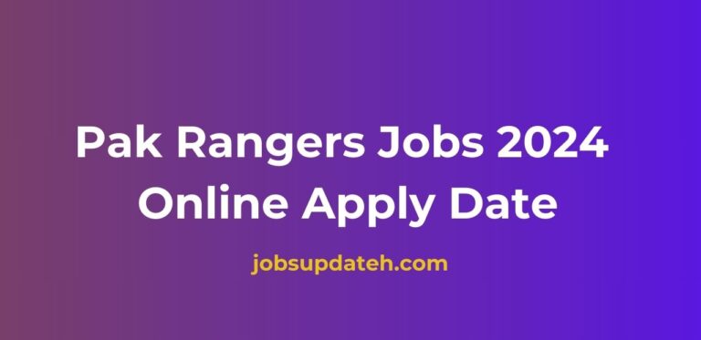 Pak Rangers Jobs 2024 Apply Online